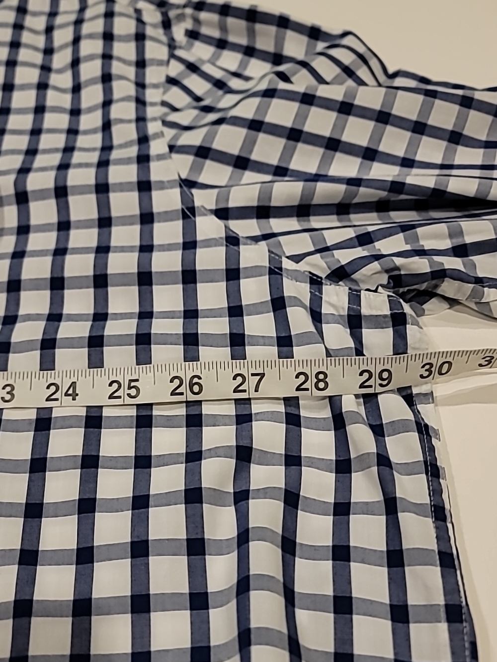 Izod Navy White Long Sleeve Camp Shirt XXL - Picture 10 of 12